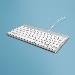 Compact Break Ergonomic - Keyboard - Wired - White - Qwerty Us