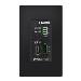 DM Essentials 4K Receiver - HDMI/ RS-232 and IR Signal Extension over CATX Cable - Wall Plate - Black