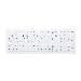 AK-C7000F-UVS - Hygiene Compact Fully Sealed - Keyboard With Numeric Pad - Corded USB - White - Qwerty US/Int'l